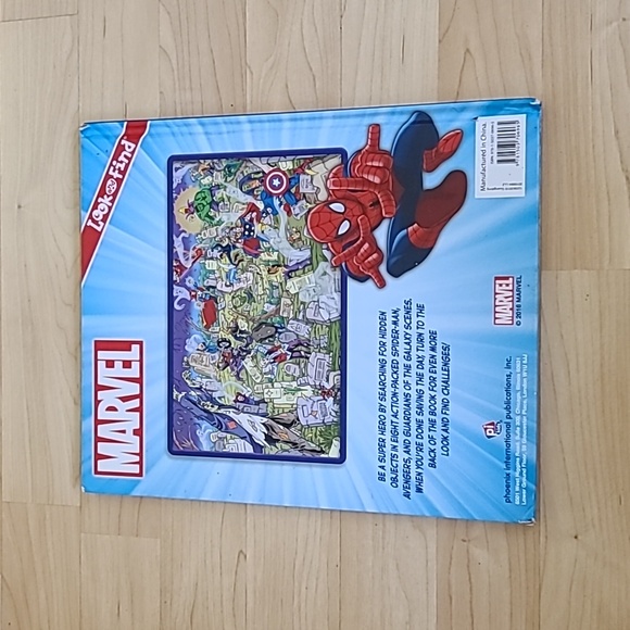 Marvel  Avengers, Guardians of the Galaxy, and Spider-man Look and Find Activity - Picture 3 of 4